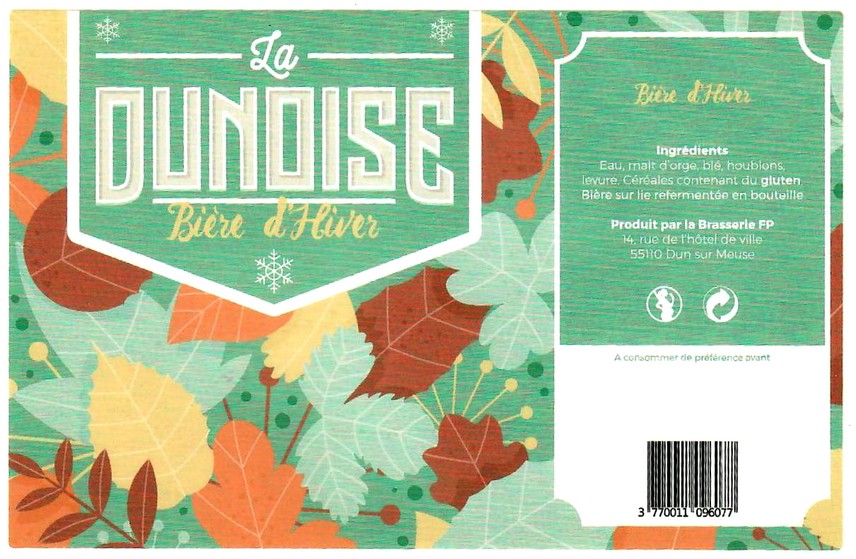 etiquette BRASSERIE FP 26