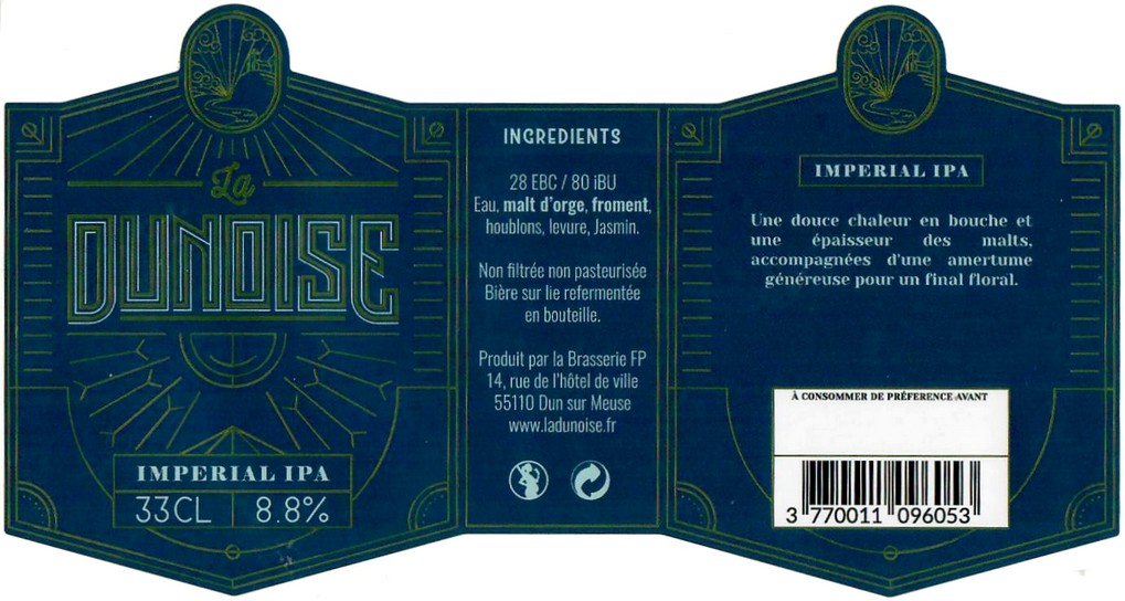 etiquette BRASSERIE FP 27