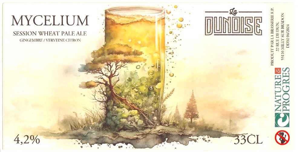 Etiquette BRASSERIE FP 40