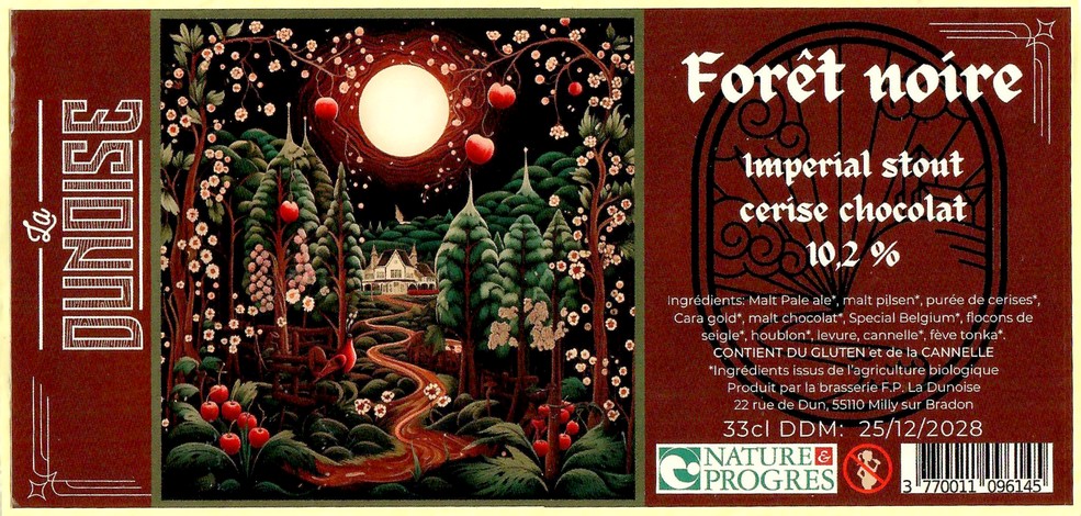 Etiquette BRASSERIE FP 41