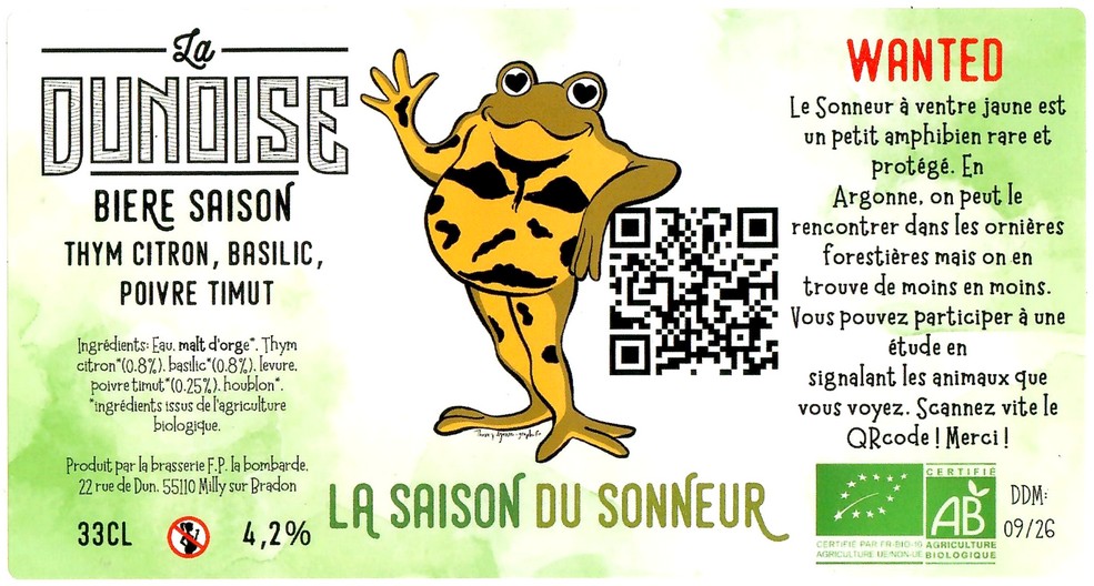 Etiquette BRASSERIE FP 43