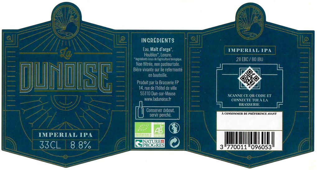 Etiquette BRASSERIE FP 45