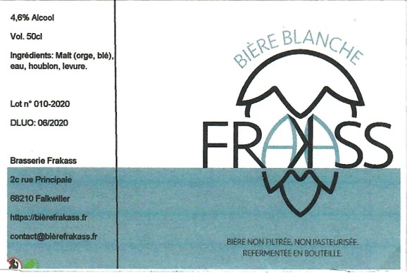 etiquette BRASSERIE FRAKASS 01