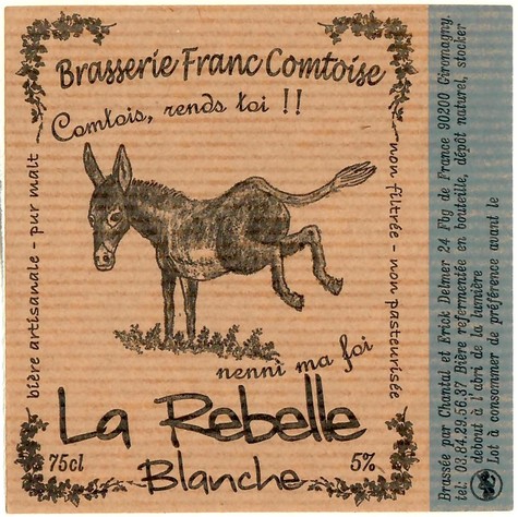 Etiquette BRASSERIE FRANC COMTOISE 04