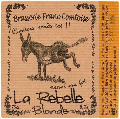 Etiquette BRASSERIE FRANC COMTOISE 05