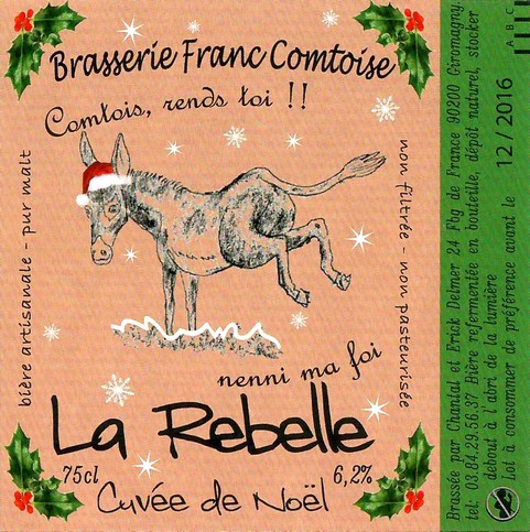 Etiquette BRASSERIE FRANC COMTOISE 13