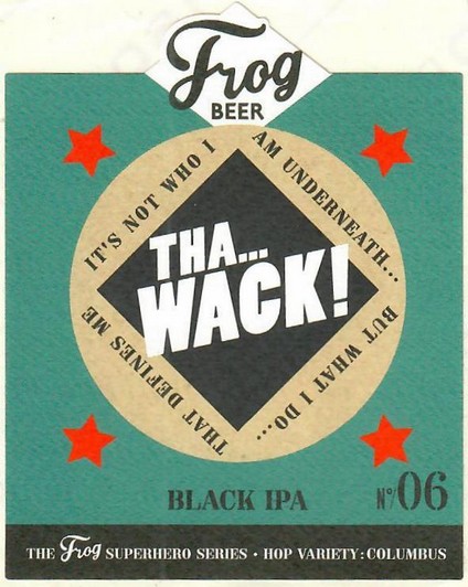 Etiquette BRASSERIE FROGBEER 02