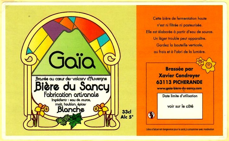 etiquette BRASSERIE GAIA 02