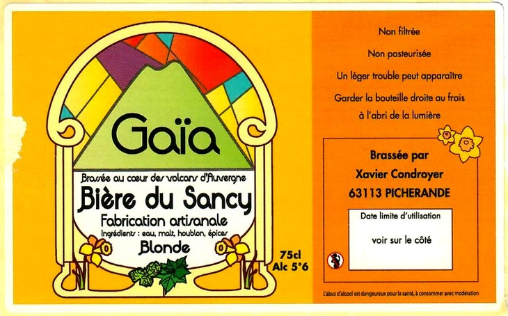 etiquette BRASSERIE GAIA 03