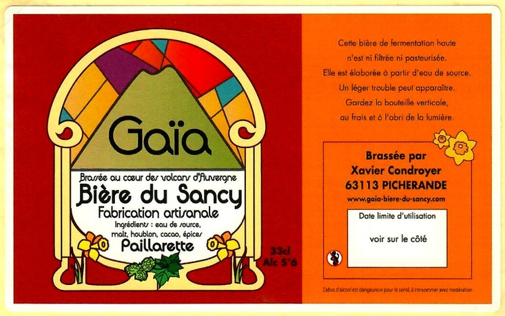 etiquette BRASSERIE GAIA 06