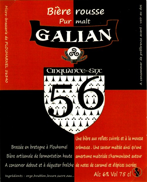 etiquette BRASSERIE GALIAN 01