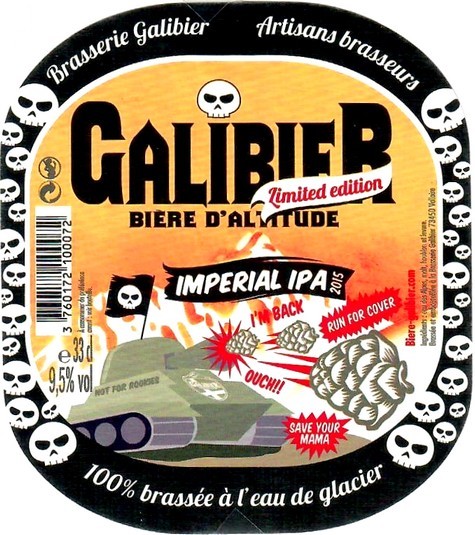 Etiquette BRASSERIE GALIBIER 02