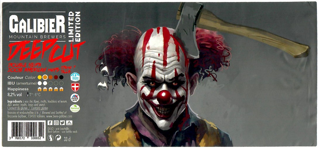 Etiquette BRASSERIE GALIBIER 43