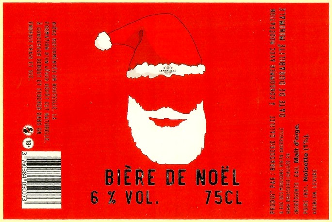 Etiquette BRASSERIE GALILEE 40