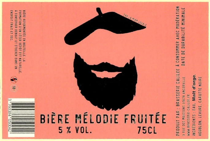 Etiquette BRASSERIE GALILEE 41