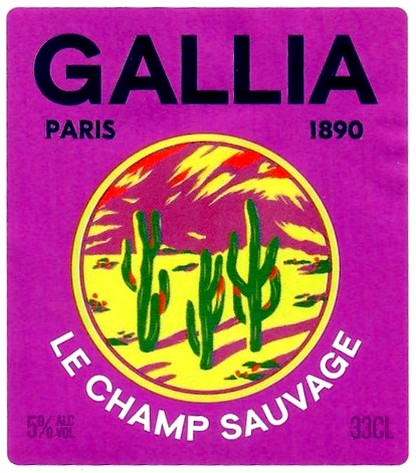 Etiquette BRASSERIE GALLIA 10