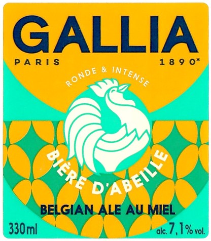 Etiquette BRASSERIE GALLIA 132
