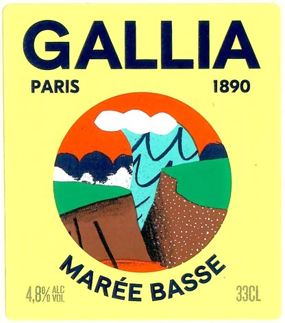 Etiquette BRASSERIE GALLIA 137