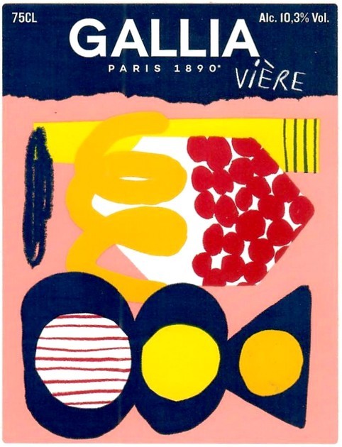 Etiquette BRASSERIE GALLIA 21