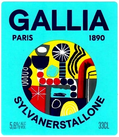 Etiquette BRASSERIE GALLIA 23