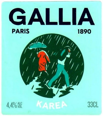Etiquette BRASSERIE GALLIA 32