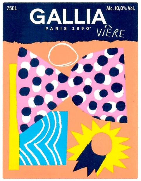 Etiquette BRASSERIE GALLIA 49