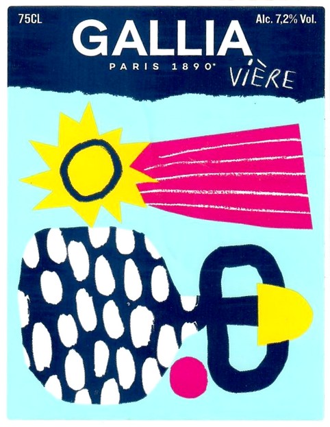 Etiquette BRASSERIE GALLIA 51