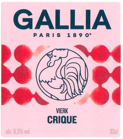 Etiquette BRASSERIE GALLIA 67