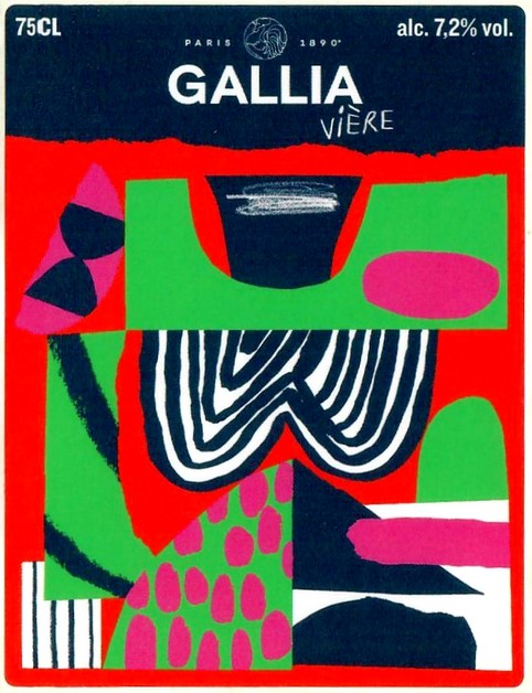 Etiquette BRASSERIE GALLIA 74