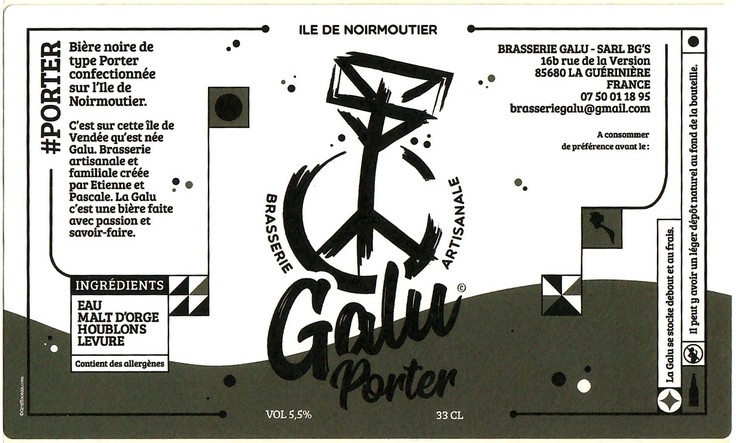 Etiquette BRASSERIE GALU 05