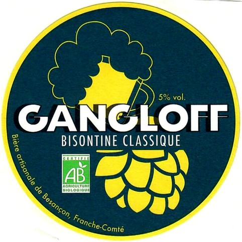 Etiquette BRASSERIE GANGLOFF 14