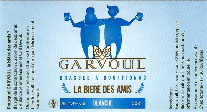 etiquette BRASSERIE GARVOUL 05