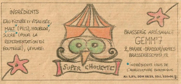 Etiquette BRASSERIE GEMM7 35