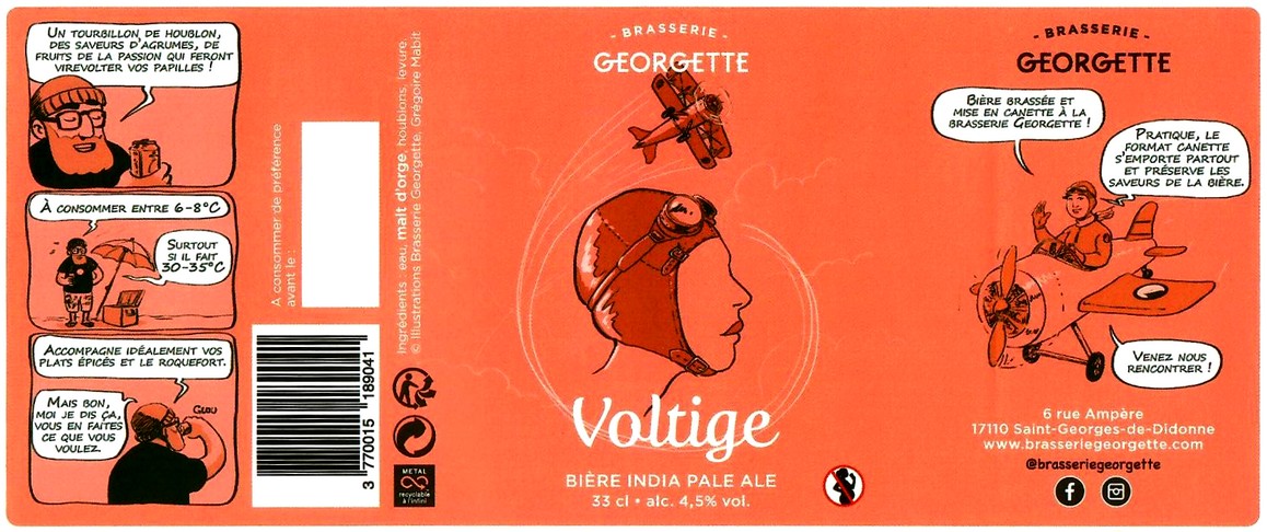 etiquette BRASSERIE GEORGETTE 06