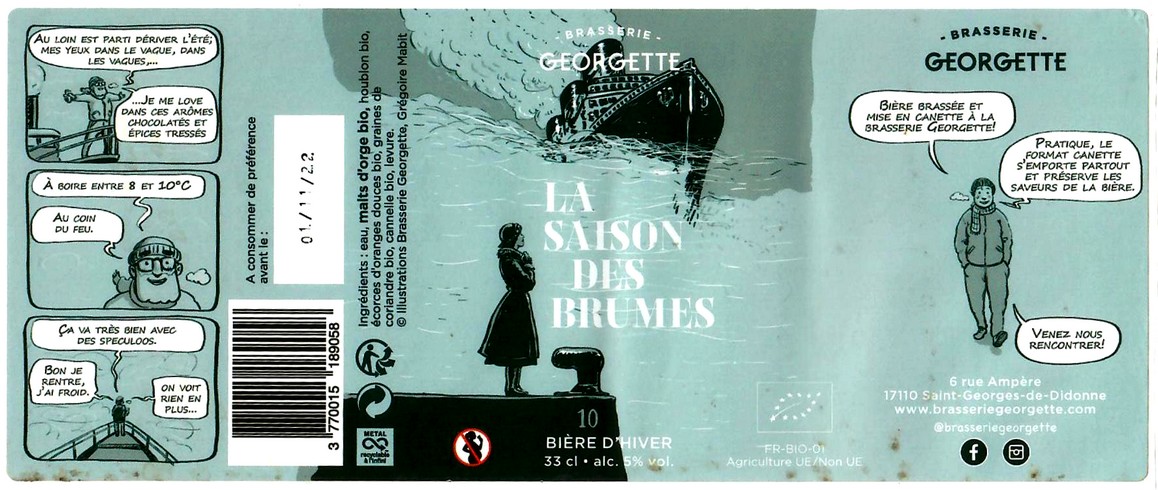 etiquette BRASSERIE GEORGETTE 09