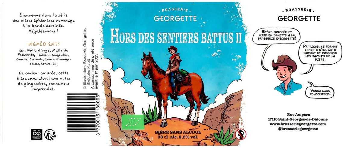 Etiquette BRASSERIE GEORGETTE 19