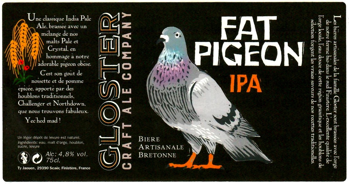 etiquette BRASSERIE GLOSTER CRAFT ALE COMPANY 05