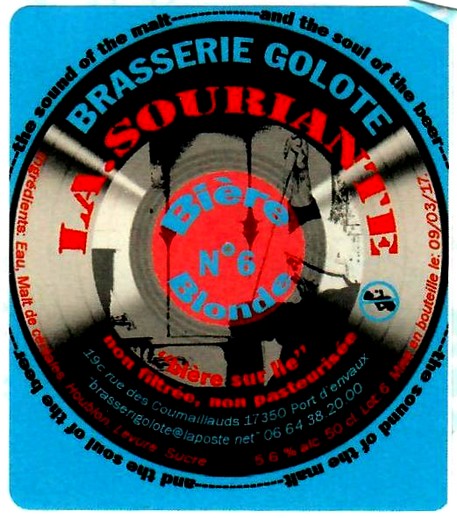 etiquette BRASSERIE GOLOTE 21