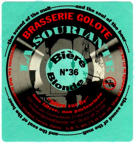 etiquette BRASSERIE GOLOTE 29