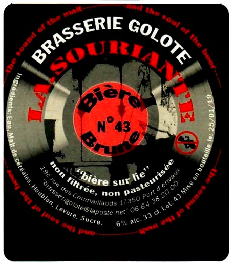 etiquette BRASSERIE GOLOTE 31