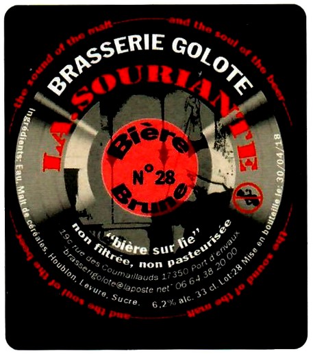 etiquette BRASSERIE GOLOTE 35