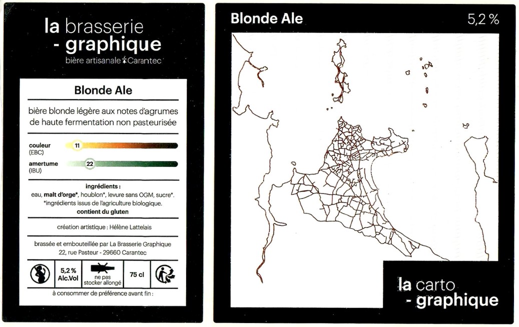 Etiquette BRASSERIE GRAPHIQUE 04