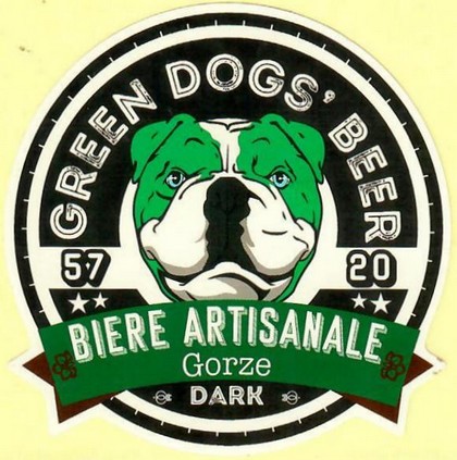 Etiquette BRASSERIE GREEN DOGS BEER 06