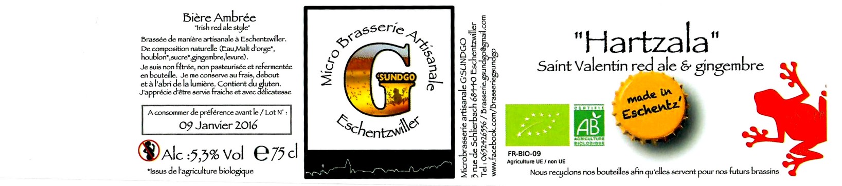 etiquette BRASSERIE GSUNGO 13