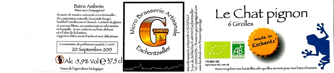 etiquette BRASSERIE GSUNGO 17