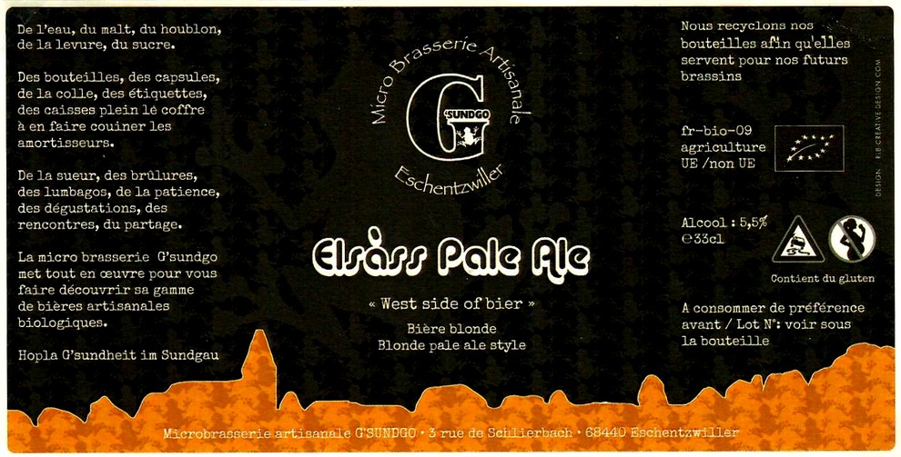 etiquette BRASSERIE GSUNGO 24