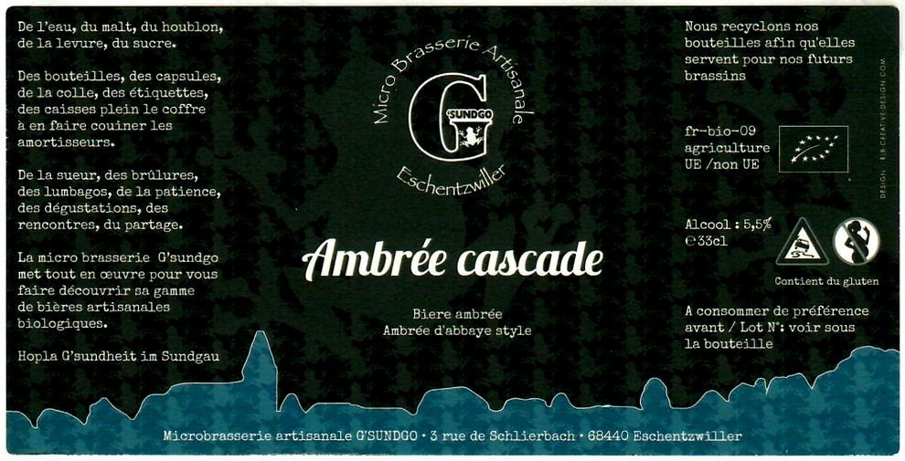 etiquette BRASSERIE GSUNGO 28