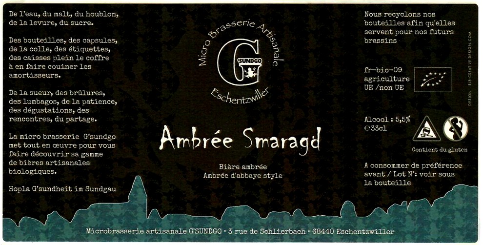 etiquette BRASSERIE GSUNGO 31