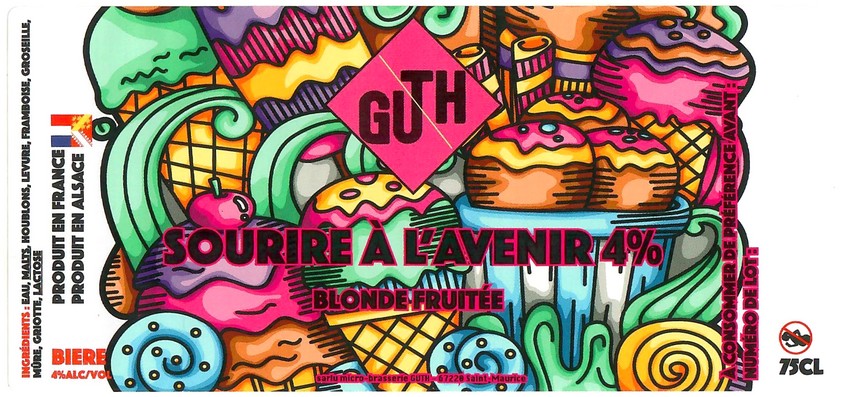 Etiquette BRASSERIE GUTH 04