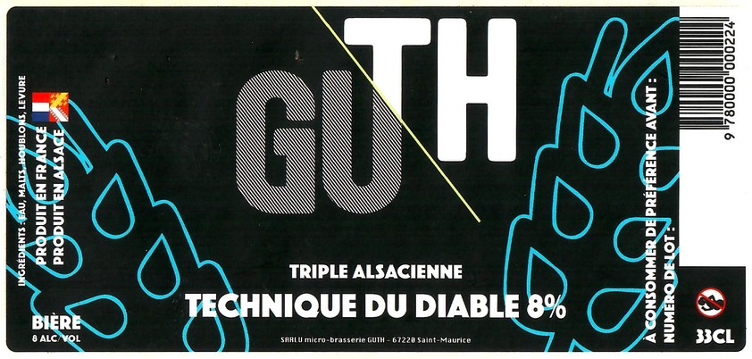 Etiquette BRASSERIE GUTH 05